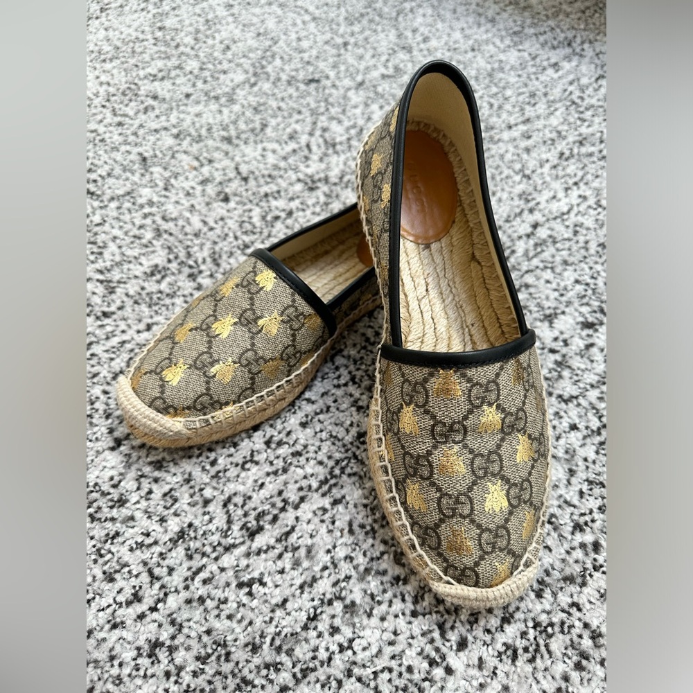 GUCCI GG Supreme espadrilles 36.5